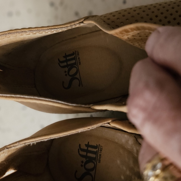 Sofft Comfort Tan Ankle Boots Booties - Picture 4 of 9